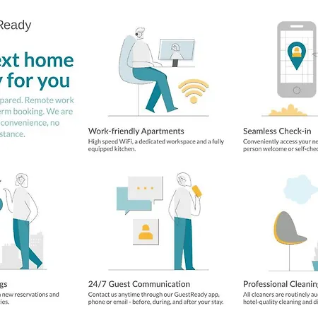 Apartamento Guestready - Peaches & Cream